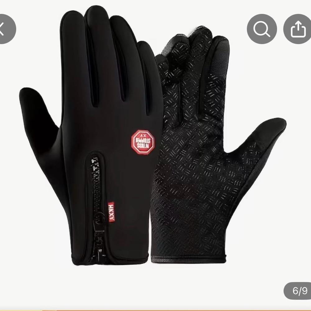 NWOT,‎ Unisex, Winter Gloves, Seasonal Outdoor Fingerless Gloves, Large, J93